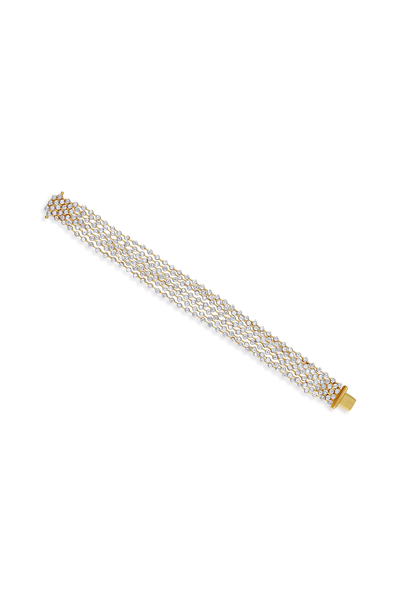 Multi-Layered Diamond Bracelet