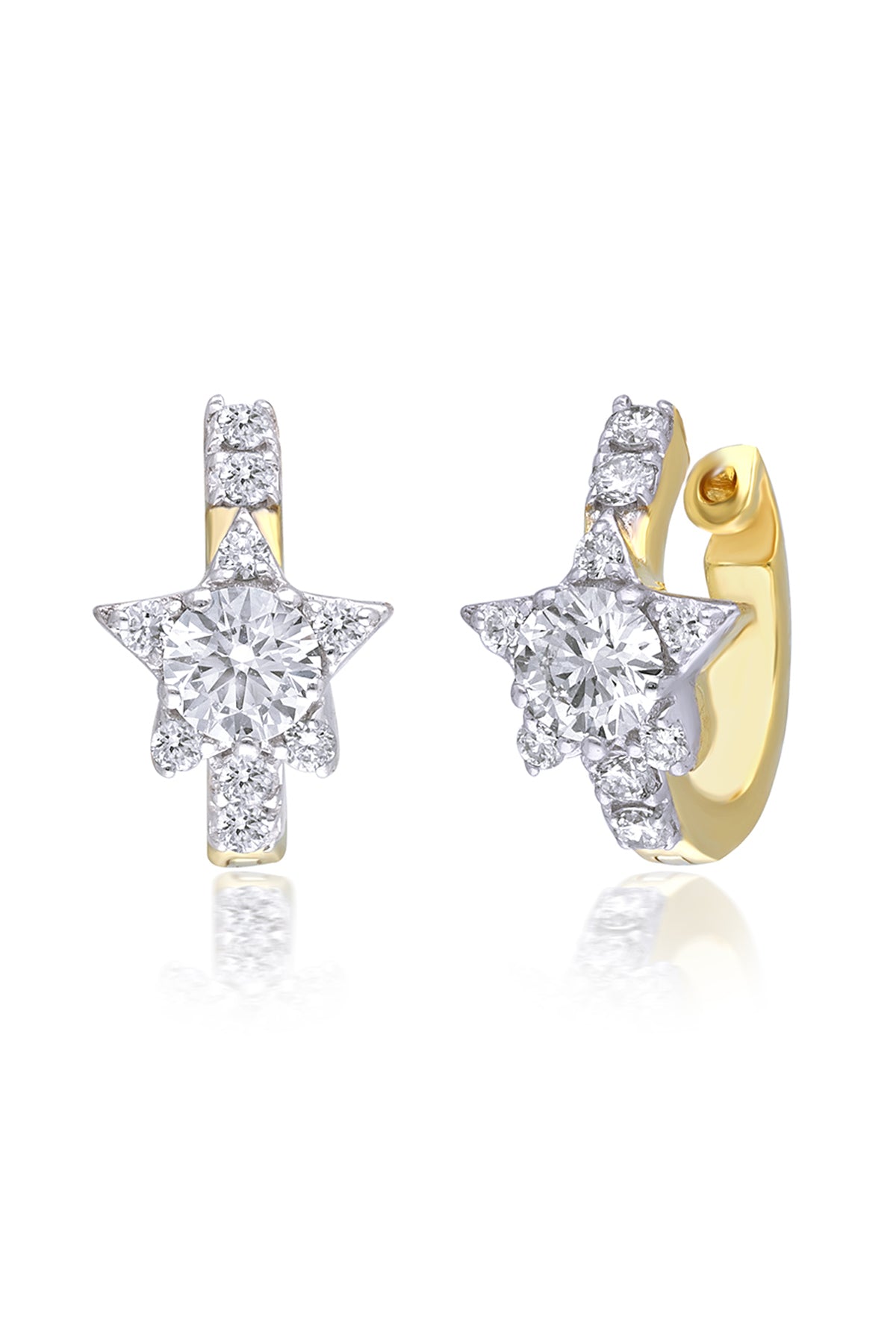 Star Diamond Earrings