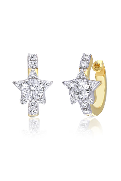 Star Diamond Earrings