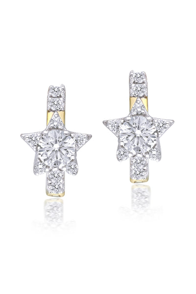 Star Diamond Earrings