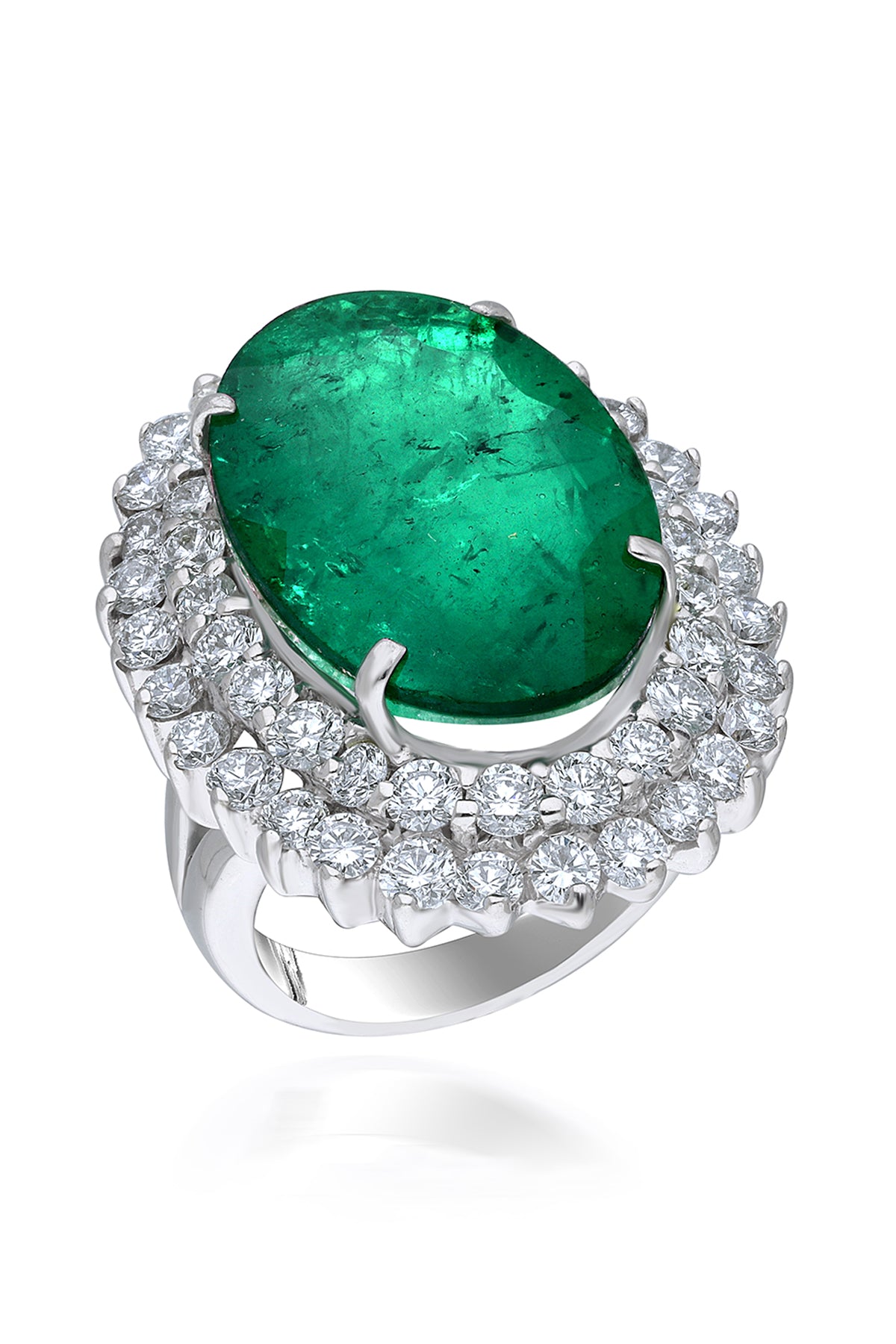 Emerald Classic Ring