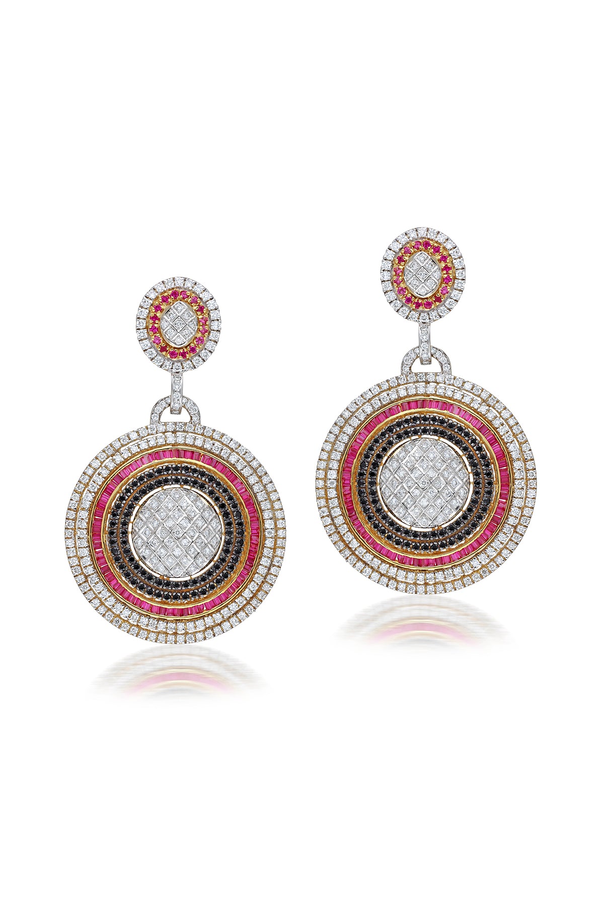 Ruby Cocktail Earrings